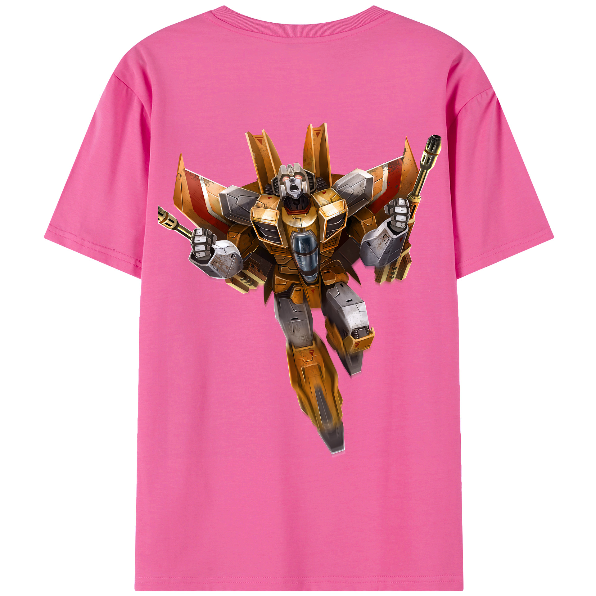 （画像用） Transformers トランスフォーマー レディース半袖Tシャツ(バックプリント)